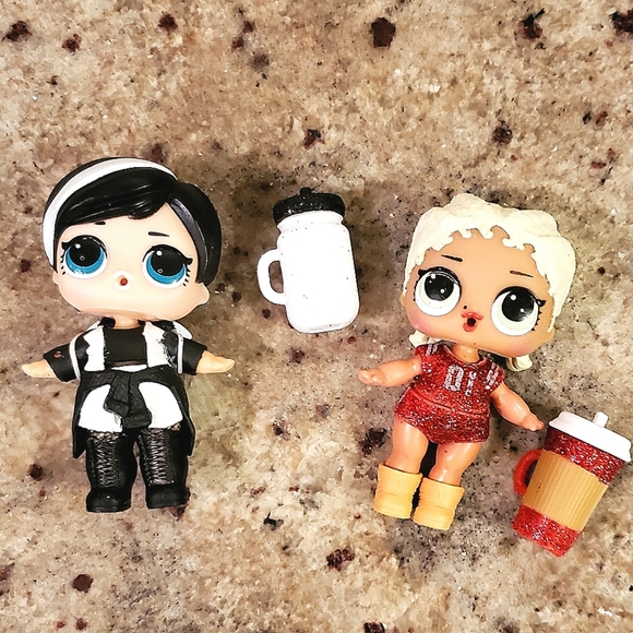 LOL big sister dolls - "Yin bb & MC Swag Glitterati" - Picture 1 of 6